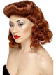 Auburn Pin Up Girl Wig - Party Savers