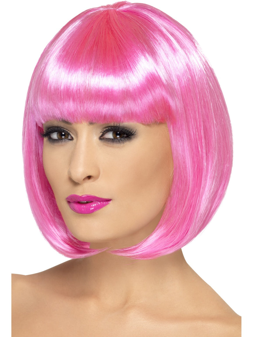 Pink Partyrama Wig - Party Savers