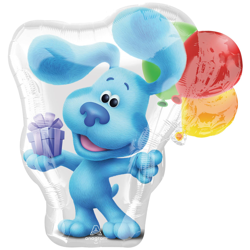 Blue's Clues Supershape Foil Balloon 60cm x 63cm Each