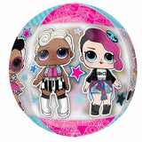 LOL Surprise Glam Orbz Foil Balloon 38cm x 40cm Each