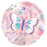 Flutters Butterflies Foil Balloon 45cm Each