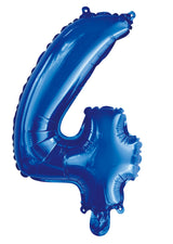 Number 5 Royal Blue Foil Balloon 35cm - Party Savers