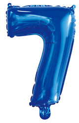 Number 5 Royal Blue Foil Balloon 35cm - Party Savers