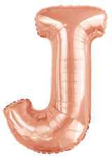 Letter O Rose Gold Foil Balloon 86cm - Party Savers