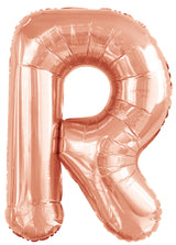 Letter O Rose Gold Foil Balloon 86cm - Party Savers