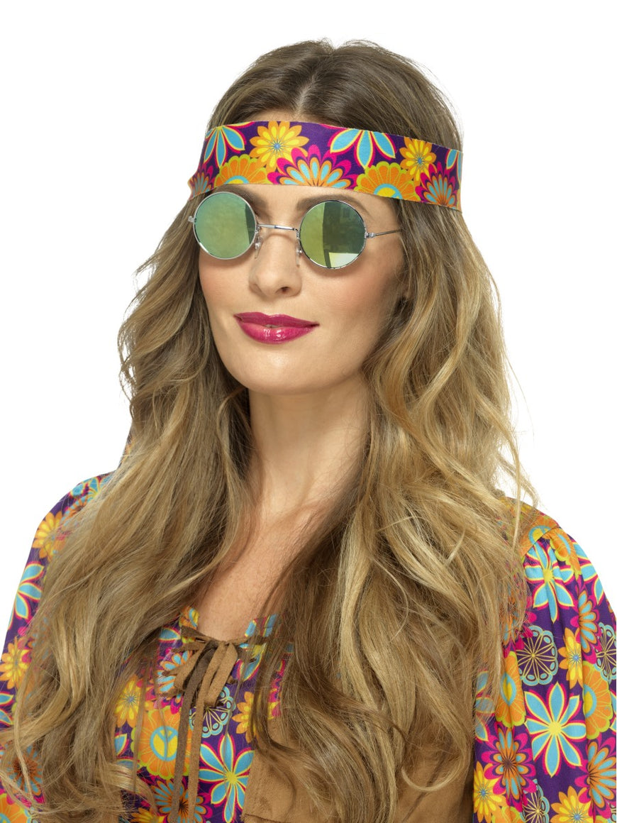 Green Hippie Specs - Party Savers