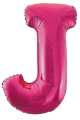 Letter Z Bright Pink Foil Balloon 86cm - Party Savers