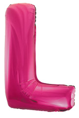 Letter Y Bright Pink Foil Balloon 86cm - Party Savers