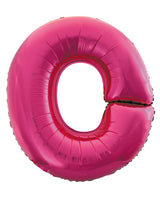 Letter H Bright Pink Foil Balloon 86cm - Party Savers