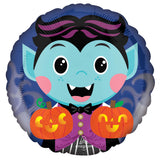 Cute Vampire Foil Balloon 45cm Each