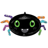 Shape Halloween Spider Foil Balloon 45cm Each