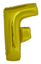 Letter N Gold Foil Balloon 86cm - Party Savers