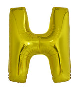 Letter G Gold Foil Balloon 86cm - Party Savers