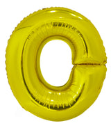 Letter U Gold Foil Balloon 86cm - Party Savers