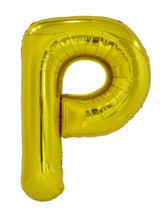 Letter N Gold Foil Balloon 86cm - Party Savers