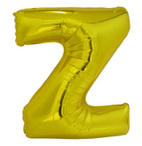 Letter T Gold Foil Balloon 86cm - Party Savers