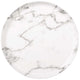 Premium Round Printed Marble Look Tray Each