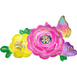 Beautiful Flowers & Butterfly SuperShape Foil Balloon 93cm x 48cm Each