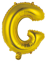 Letter S Gold Foil Balloon 35cm - Party Savers