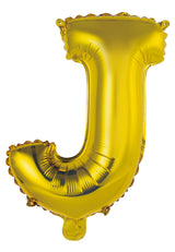 Letter S Gold Foil Balloon 35cm - Party Savers