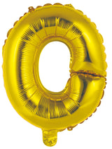 Letter H Gold Foil Balloon 35cm - Party Savers