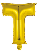 Letter I Gold Foil Balloon 35cm - Party Savers