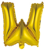 Letter S Gold Foil Balloon 35cm - Party Savers