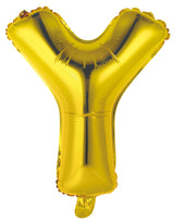 Letter I Gold Foil Balloon 35cm - Party Savers