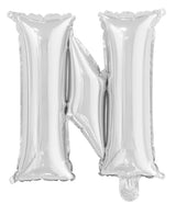 Letter B Silver Foil Balloon 35cm - Party Savers