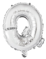 Letter B Silver Foil Balloon 35cm - Party Savers