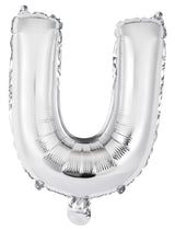 Letter B Silver Foil Balloon 35cm - Party Savers