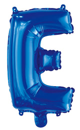 Letter U Royal Blue Foil Balloon 35cm - Party Savers