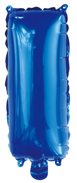 Letter U Royal Blue Foil Balloon 35cm - Party Savers