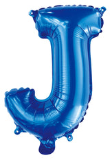 Letter U Royal Blue Foil Balloon 35cm - Party Savers