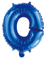 Letter U Royal Blue Foil Balloon 35cm - Party Savers