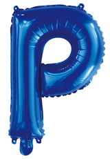 Letter J Royal Blue Foil Balloon 35cm - Party Savers