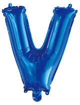 Letter J Royal Blue Foil Balloon 35cm - Party Savers