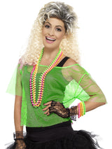 Womens Costume - Neon Green Fishnet Top - Party Savers