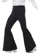 Mens Costume - Black Flared Trousers - Party Savers