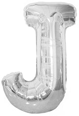 Letter N Silver Foil Balloon 86cm - Party Savers