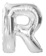 Letter T Silver Foil Balloon 86cm - Party Savers