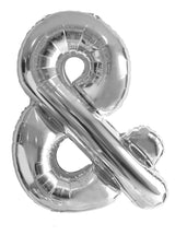 Letter N Silver Foil Balloon 86cm - Party Savers