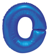 Letter N Royal Blue Foil Balloon 86cm - Party Savers