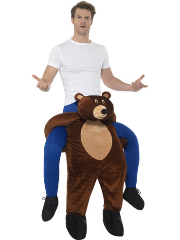 Mens Costume - Piggyback Bear - Party Savers