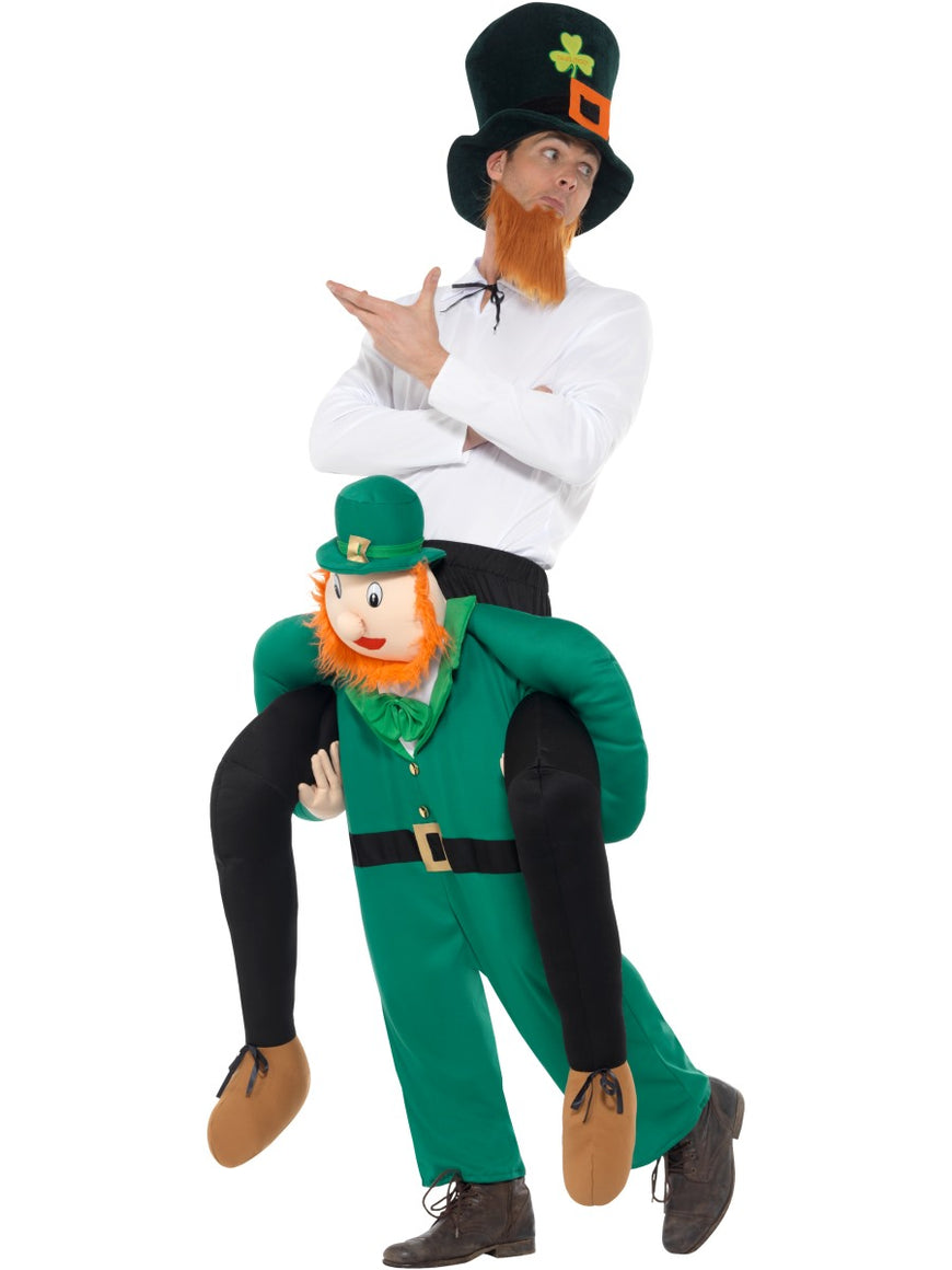 Men's Costume - Piggyback Paddy's Leprechaun - Party Savers