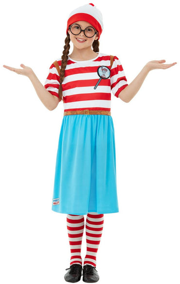 Where's Wally? Wenda Deluxe Costume - Party Savers