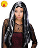 Witch Grey Streaked Wig Adult - Party Savers