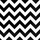 Chevron Lunch Napkins 33cm x 33cm 16pk