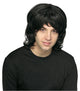 70'S Black Shag Wig Adult - Party Savers