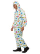 Mens Costume - White Smiley Boilersuit - Party Savers